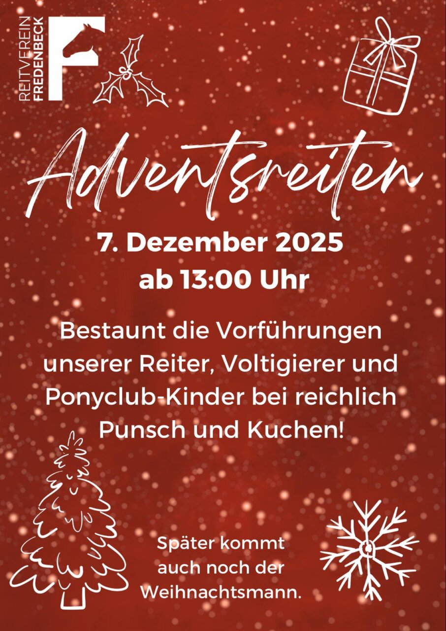 Adventsreiten